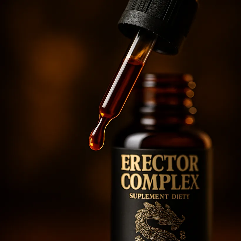Pipeta Erector Complex z kroplą koncentratu